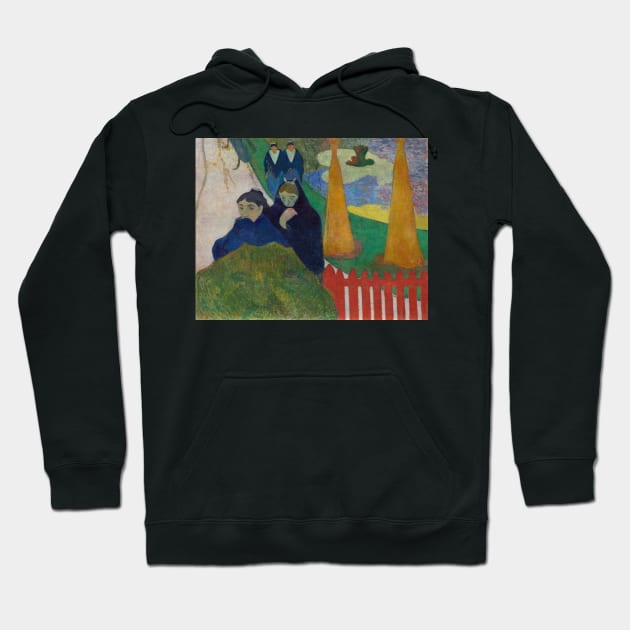 Arlesiennes (Mistral) by Paul Gauguin Hoodie by Classic Art Stall